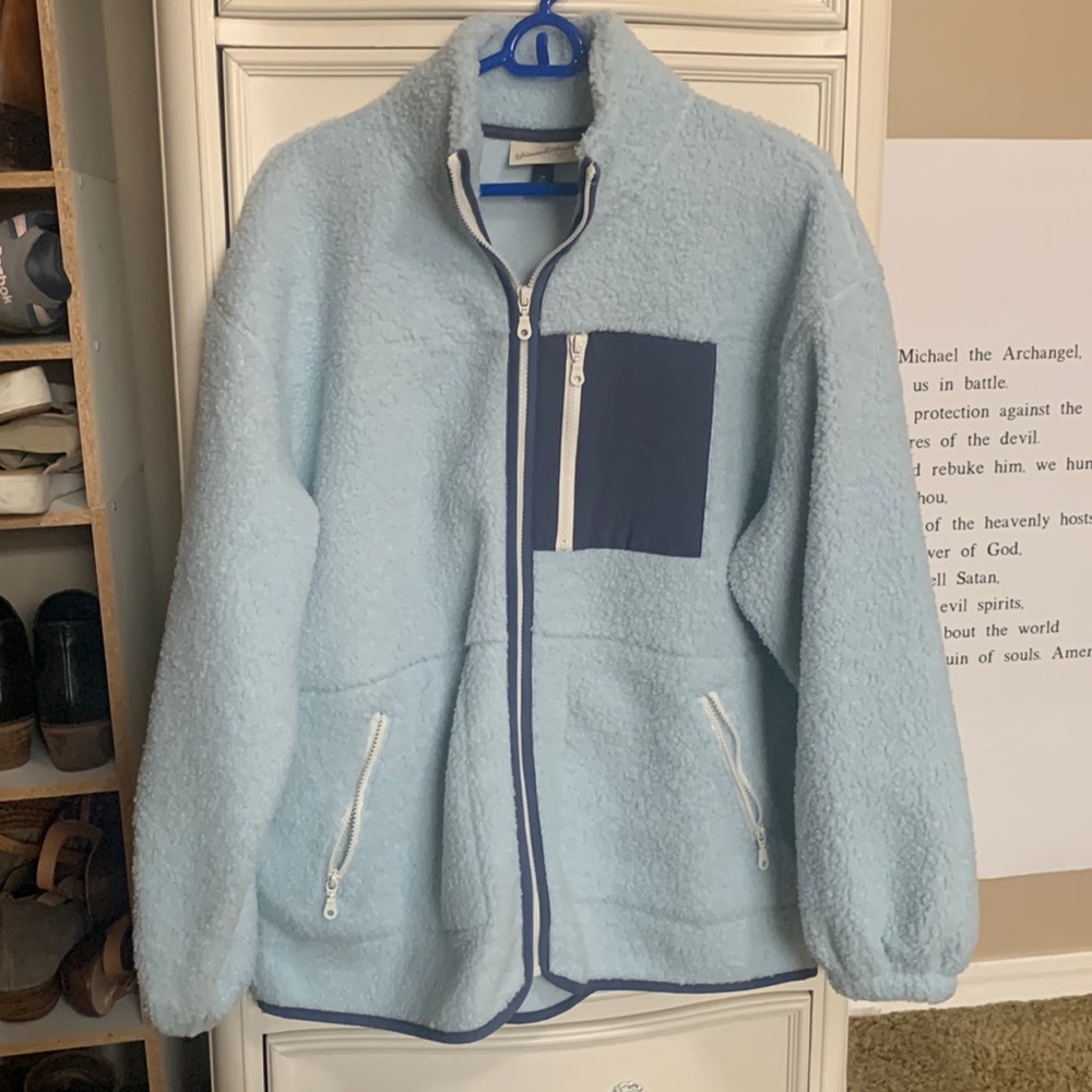 Blue Zip Up